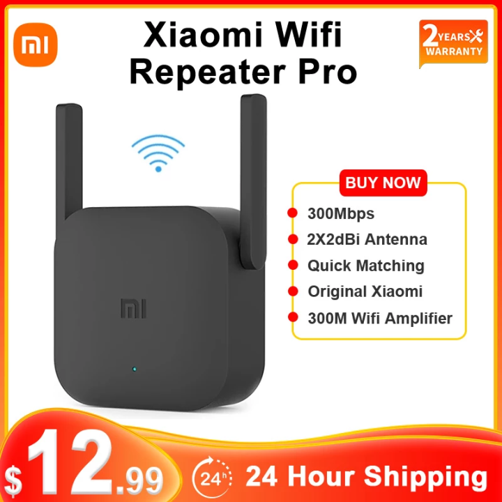 Xiaomi Mi Wi-Fi Range Extender Pro - Black