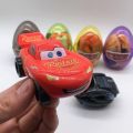 Disney Pixar Cars Anime Figures PVC McQueen Cruz Ramirez Model Racing Cars Funny Deformed Egg Toys For Kids Boy Gift.