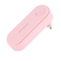 Plug in Air Purifier for Home Cleaner Mini Air Ionizer Pink EU Plug. 