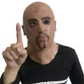 Unisex Gangster Bald Mask Horror Wrinkly Old Men Cosplay Bald Head Mask Halloween Party Carnival Funny Latex Mask Headgear.