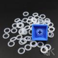 100Pcs/Set Silent Ring Rubber Band Noise Reduction Shock Absorbing Silicone Ring For Keycap Mechanical Gaming Keyboard.