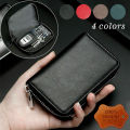 Leather Key Ring Folder Wallet Or Money Bag Type Key Holder/Box-Black - Key Ring - Key Ring - Key Ring - Key Ring. 