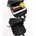 SUUTOOP Men Multifunction USB Shoulder Bag Crossbody Cross Body Sling Chest Bags Waterproof Travel Pack Messenger Pack For Male. 