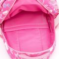 3Pcs Per Set Pink Bow Print Girl School Backpack Large Capacity Nylon Waterproof School Bags for Girl Lovely Girl Shoulder Bag-Pink 3310.