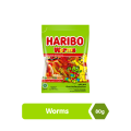 Haribo Worms Candy  80gm. 