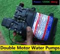 Double Motor Water Pumps DC 12v 3A 160W. 