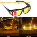 2 In 1 HD Vision Wrap Day and Night Sunglasses-2 Pcs. 