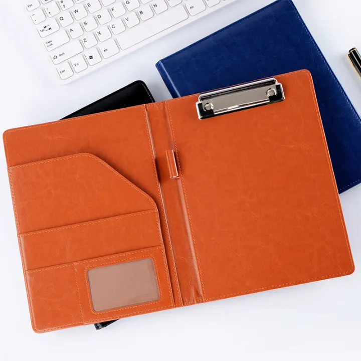 Professional%20Padfolio%20Writing%20Pad%20Business%20Leather%20Portfolio%20Executive%20A5%20Document%20Holder%20for%20Office%20Meetings%20Presentations%20-%20Image%202