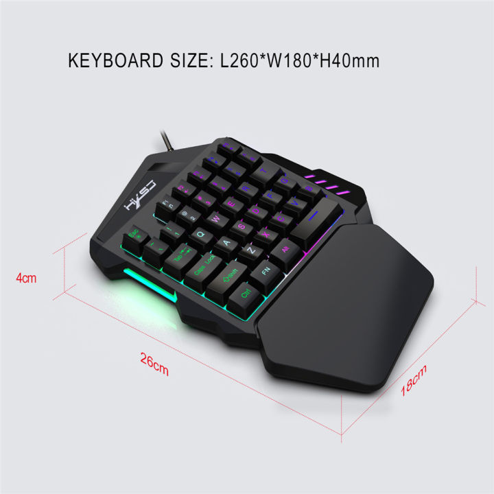 V100%201.6m%20Wired%20Game%20Keyboard%20Mechanical%20Handle%20Backlight%2035%20Key%20PC%20Mini%20Keyboard%20Black%20One%20Hand%20Keyboard%20-%20Image%209