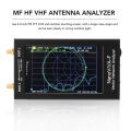 NanoVNA-F Portable Handheld Vector Network Analyzer SWR Meter 50KHz-1000MHz 4.3 Inch IPS TFT Digital Display Touching Screen Shortwave MF HF VHF Antenna Analyzer. 