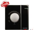 WALTON CRYSTAL BLACK Series 300W Fan Regulator Dimmer with Switch Socket Controller.