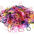 Baby Hair Band - Multicolor Silicon Elastic Rubber Band for Women - Cute and Comfortable. 