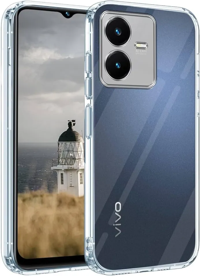 SEAHAI Cover per Vivo Y35 / Vivo Y22s / Vivo Y22, [Design dell'airbag