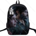【DM bag factory Store】 The Last of Us 2 Backpacks Ellie Printing Mochilas Bags School Teenagers Girls Rucksack. 