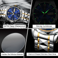 Poedagar PO615 Black Stainless Steel Analog Wrist Watch For Men - Time lovers.