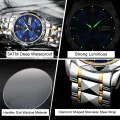 Poedagar PO615 Black Stainless Steel Analog Wrist Watch For Men - Time lovers.