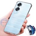 Oppo A60 Luxury Crystal Clear Case Soft Silicone Shockproof Transparent Shell TPU Back Cover Oppo A60. 