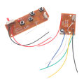 2.4G 4CH RC Remote Control 27MHz Circuit PCB Transmitter Receiver Board with Antenna Radio for RC Car Truck Conbo. 