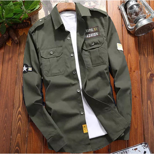 Olive%20Long%20sleeve%20Casual%20Shirt%20for%20Men-e-Quick%20-%20Image%202