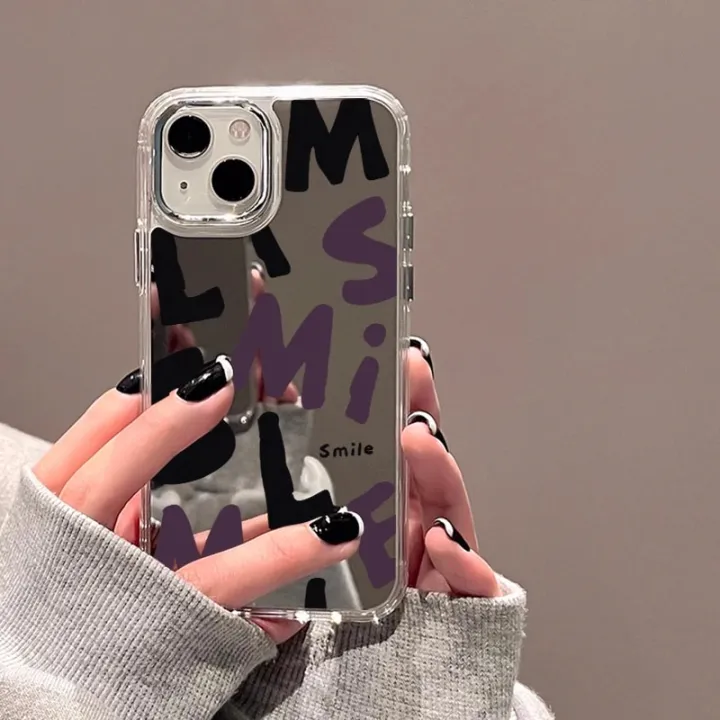 For%20iPhone%2011%20Mirror%20Phone%20Case%20For%20iPhone%2011%2012%2013%2015%2014%20Pro%20Max%20XS%20Max%20XR%20Cases%20Aesthetic%20Art%20Letter%20Make%20up%20Mirror%20Soft%20Cover%20Alien%20Alien%20-%20Image%207