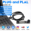 Global Shutter 3D Stereo VR Camera Module 3.8MP High Speed Webcam 120fps 60fps 3200x1200P Fisheye Motion Capture LightBurn Cam.