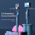 Q185 Intelligent Face Tracking Selfie Stick 360 Degree Rotation Ai Gimbal Stabilizer with Remote Shutter Wireless Bluetooth Selfie Stick Tripod for Live Streaming.