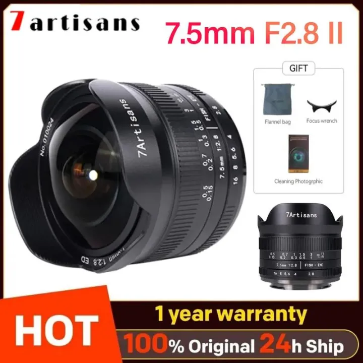 7%20artisans%207artisans%207.5mm%20F2.8%20II%20Fisheye%20Lens%20Ultra%20Wide-Angle%20for%20Sony%20E%20For%20Canon%20EOS-M%20Fuji%20XF%20Nikon%20Z%20Micro%20M4/3%20mount%20-%20Image%202