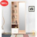 Bedroom Full Mirror Dressing Table with Shelf & Side Drawer - Family Furniture. 