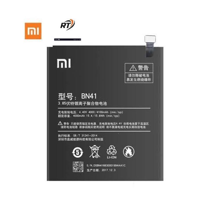 4000 Mah Redmi Note Battery Rate BN-41 Battery For Mi Redmi Note