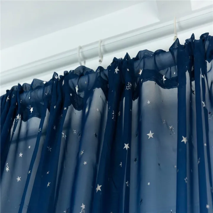 Star%20Print%20Tulle%20Curtains%20Window%20Drapes%20Sheer%20Purdah%20for%20Home%20Living%20Room%20-%20Image%207