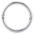 stainless steel livestock bull nose ring husbandry accessory farm essential tool. 