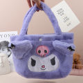 Women Girl Gifts Sanrio Bag Kawaii Kuromi Cinnamoroll My Melody Cartoon Anime Plush Handbag Cosmetic Bag Travel Storage Bag Watty Store. 