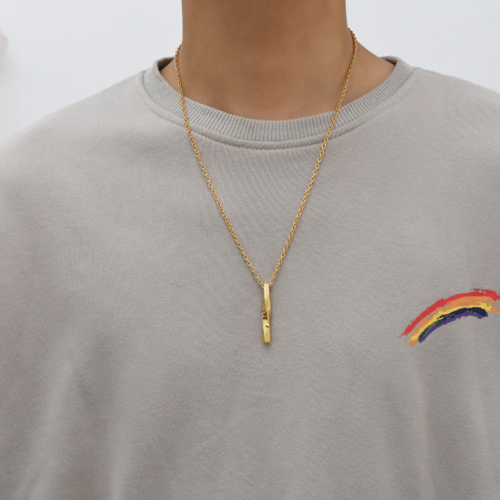 Stylish%20Accessories%20Men's%20Accessories%20Rectangle%20Necklaces%20Fashion%20Jewelry%20-%20Image%204