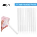 40Pcs Cotton Swab Filters Refill Sticks Replacement Wicks for Portable Personal USB Powered Humidifiers Aroma Maker.