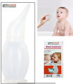 Silicone Baby Nasal Aspirator Penguin Appearance Transparent Reusable Baby Nose Cleaner Baby Nose Sucker. 