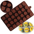 Silicone Multi Design Emoje, Square,Spoon,A B C & Multi-Design Chocolate Bar Chocolate Mold Ice Cream Candy Jelly Mold. 