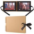 Photo Album Photo Storage Book Wear-resistant DIY Craft Modern 40 Sheets 80 Pages Handmade Photo Albums Idol Picture Book Amour zii.