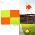 Flag Men Women Soccer Pole Flag for Games Competition Outdoor.
