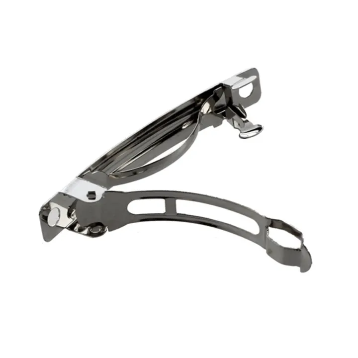 100%20Pcs%2050mm%20Metal%20French%20Barrettes%20Hair%20Clips%20Bows%20-%20Silver%20-%20Image%205