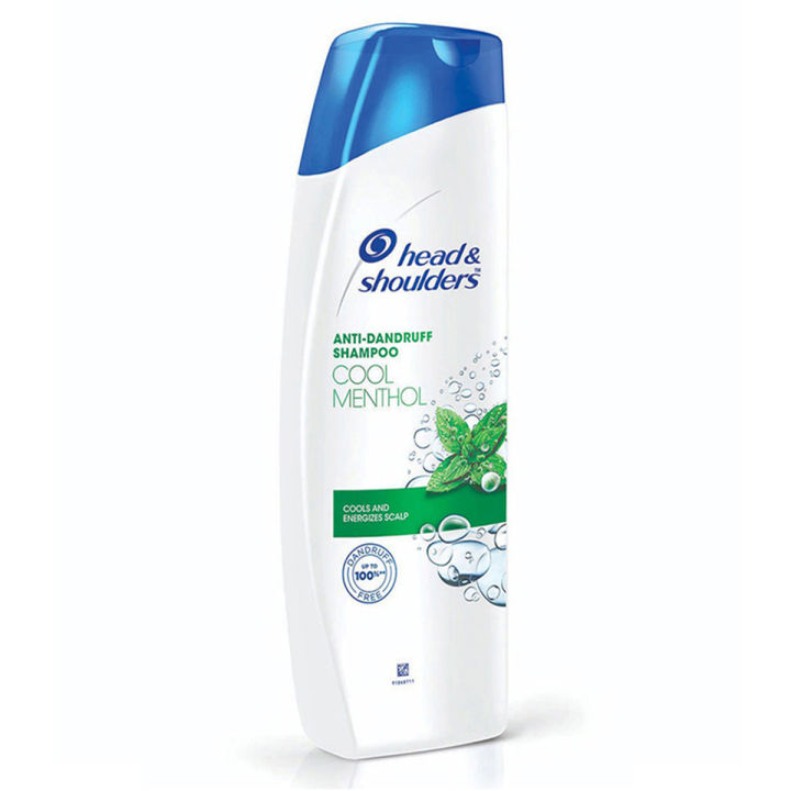 Head and Shoulders Cool Menthol Anti Dandruff Shampoo 340ML Daraz