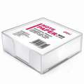 Deli 7600 7601 7602 paper box with 300 sheets of blank note paper for office use. 