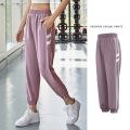 Women Sweatpants Elastic High Waist Sports Pants Workout Side Striped Running Training Trousers Fitness Yoga Jogger Pants.