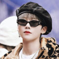 Retro Korean style irregular sunglasses sunglasses ladies trendy personality sunglasses.