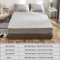 Waterproof Mattress Encasement Cover Bed Bug Proof Dust Mite Proof Mattress Protector Hypoallergenic Breathable Bed Mattress Cover. 