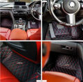 PVC Leather 5D Car Mat - BLACK & RED,CAR MAT/5D MAT.