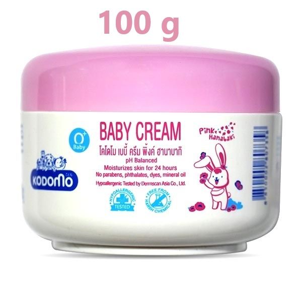 Kodomo Baby Cream 100g Moisturizes Skin 24 Hours