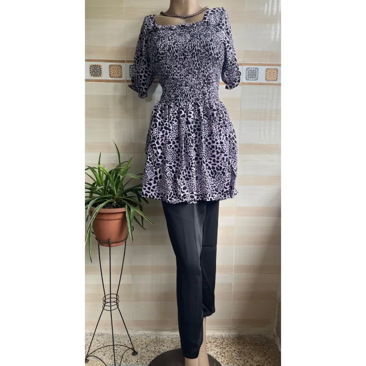 Dream%20Readymade%20smocky%20Top%20and%20Pants%20Two%20Piece%20Set%20For%20Women%20-%20Image%202