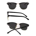 New Fashion  Semi Rimless Polarized Sunglasses Men Women Brand Designer Half Frame Sun Glasses Classic Oculos De Sol UV400. 