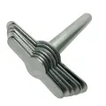 7*1/set rubber plug punch carbon steel manual laboratory punch rubber stopper. 