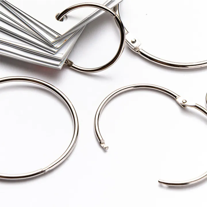 1/5/10/30pcs%20Metal%20Ring%20Binder%2038mm%2050mm%20Multifunctional%20Loose-leaf%20Book%20Hoops%20Opening%20Office%20Binding%20Supplies%20-%20Image%208